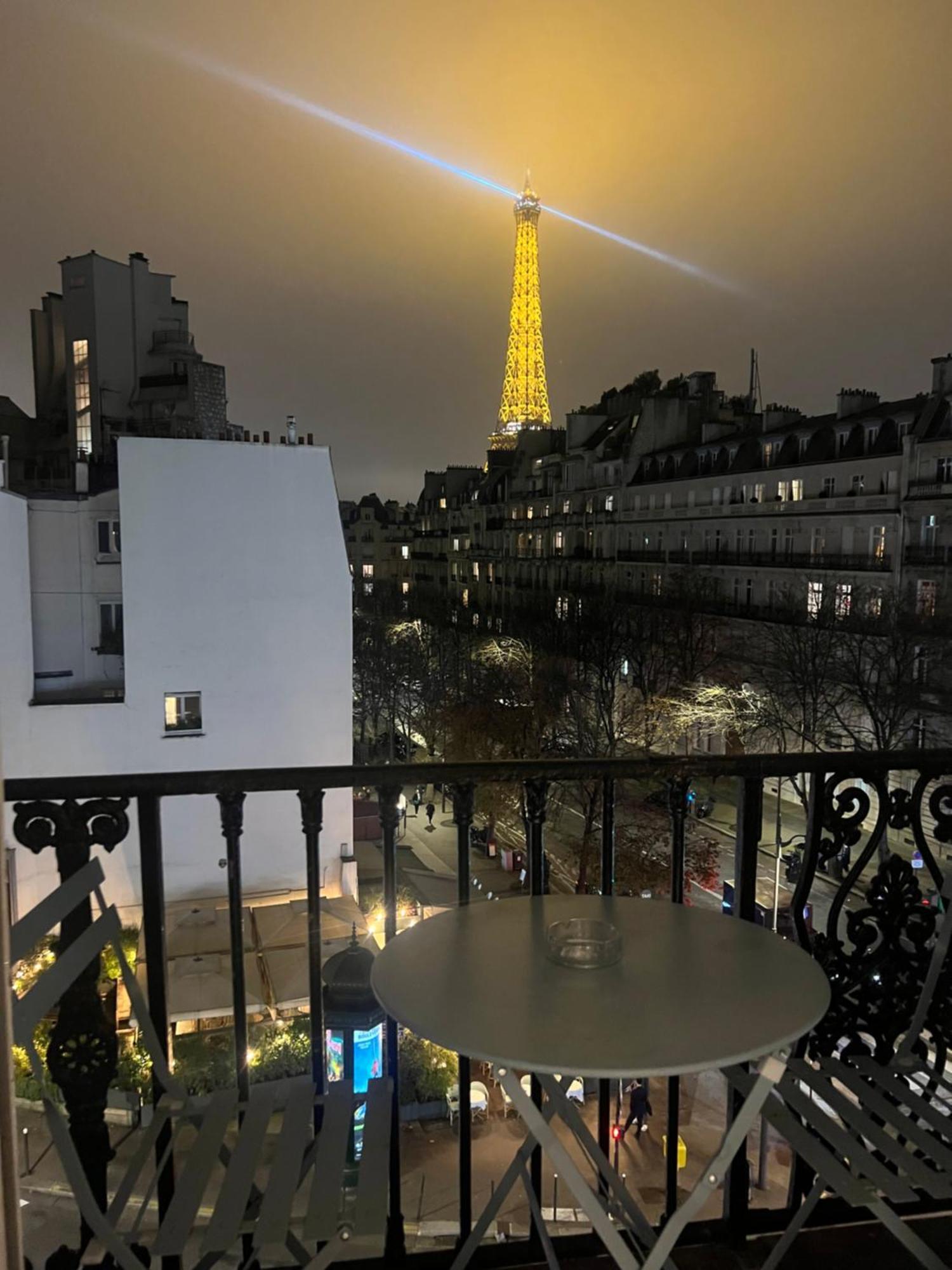 Appartement Paris Vue Tour Eiffel Trocadero エクステリア 写真