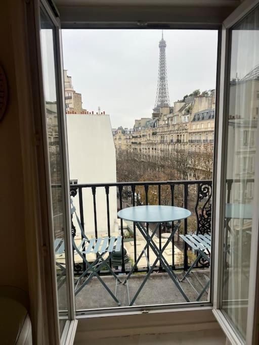 Appartement Paris Vue Tour Eiffel Trocadero エクステリア 写真