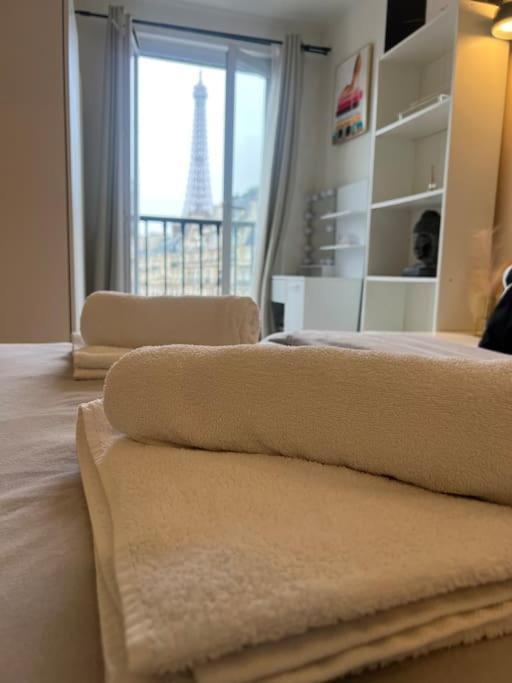 Appartement Paris Vue Tour Eiffel Trocadero エクステリア 写真