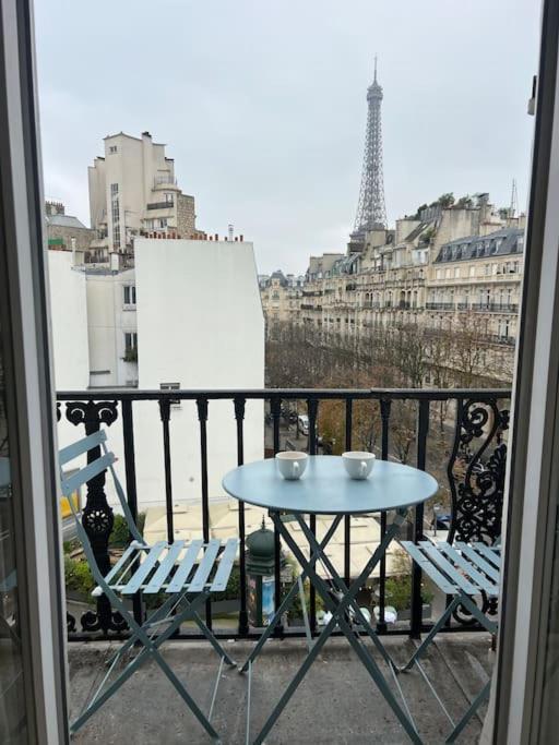 Appartement Paris Vue Tour Eiffel Trocadero エクステリア 写真