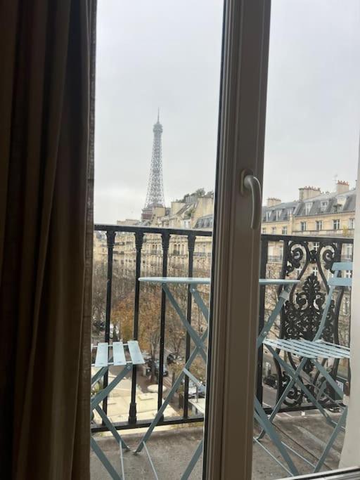 Appartement Paris Vue Tour Eiffel Trocadero エクステリア 写真